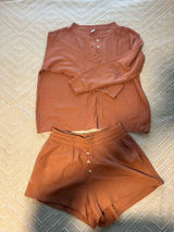 Old Navy Tan Lounge Set Photo 0