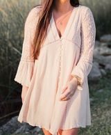 Altar'd State Pink Dress Photo 0