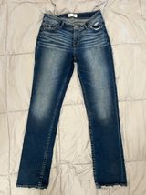 BKE Gabby Curvy High Rise Straight Jeans Photo 0