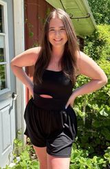 Black Romper Size XL Photo 0