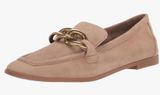 Dolce Vita Tan Suede Loafers Photo 0