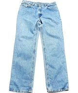 Ralph Lauren VTG Jeans Womens Size 10x31 Light Wash Straight Leg Photo 0