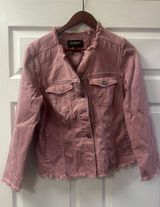 Liverpool Los Angeles Blue Jean Jacket Photo 0