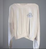 O'Neill Women's Cropped Sweatshirt NWOT Sz XL Cozy Surf Beach Vacation Boating Photo 0