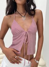 Pink Glitter Top Photo 0