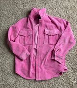 Forever 21 Pink Corduroy Shacket Photo 0