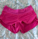Speed Up Low-Rise Lined Short 2.5 Sonic Pink Photo 0