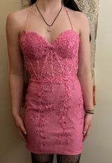 Boutique Mini Dress Pink Photo 0