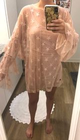 Star Print Dress Pink Size 2 Photo 0