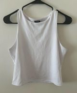 Express Tank Body Contour Top White Photo 0