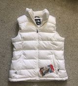 The North Face White Puffer Vest Photo 0