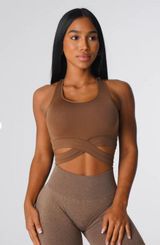 Mocha Sculpt Seamless Bra Top Photo 0