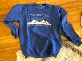 younglife blue sweatshirt Size M Photo 0