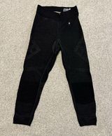 Smartwool Pants Womens S Small Black Wool Blend Intraknit 200 Baselayer Cropped Photo 0