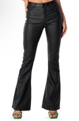Edikted  Pants Leather Photo 0