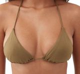 O'Neill O’Neill Saltwater Solids Bikini top in Olive Photo 0