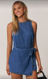 Denim dress Blue Photo 0