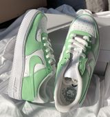 Nike Air Force 1 Custom Sage Green Photo 0
