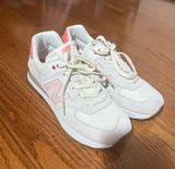New Balance Pink 574 Sneakers Grey Women’s 8 Photo 0