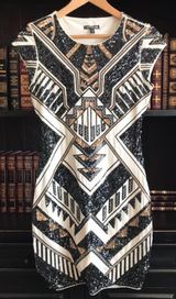 EXPRESS Sequined Party Dress Photo 0