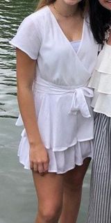 Altar'd State White Romper Photo 0