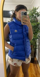 Moncler Blue Vest Photo 0