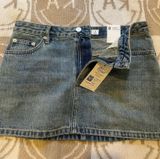 Glassons Mini Denim Skirt Photo 0