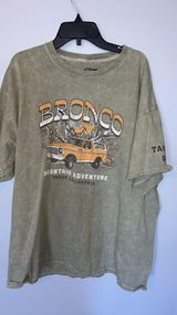 Vintage Ford / Car Graphic Tee Tan Size XL Photo 0