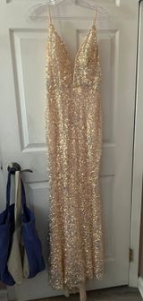 Prom Dresss Pink Size 2 Photo 0