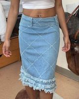 Burberry blue skirt Photo 0