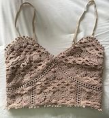 Listicle Bralette Crop Top  Photo 0