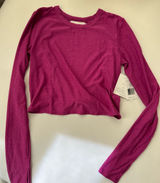 Beyond Yoga Long Sleeve Tee - Berry Photo 0