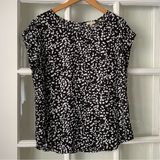 Lily White Black & White Blouse Photo 0