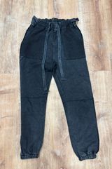 Buckle Black Joggers Photo 0