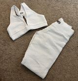 Croco Leggings & Bra White Photo 0