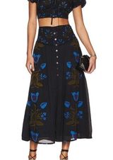 FREE PEOPLE Two-Piece EASY TO LOVE Floral Skirk Photo 0