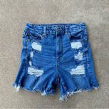 American Eagle Curvy Hi Rise Shorts Photo 0