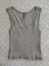 SKIMS Ribbed Cotton Tank Photo 0
