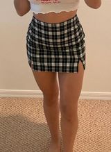 Brandy Melville Plaid Skirt Photo 0