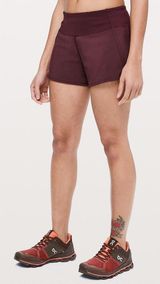 Lululemon Purple Athletic Shorts Photo 0
