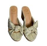 Sam & Libby Gold Metallic Bow Espadrille 7 Photo 0