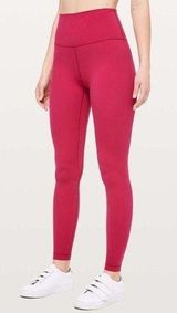 Lululemon Align Pant 28" Ruby Red Photo 0
