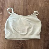 Gymshark  Green Seamless High Neck Sports Bra Medium Photo 0