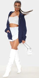 Pretty Little Thing CHRISTY ZIP UP HOODIE Photo 0