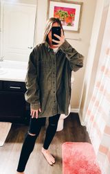 Royal Robbins green courdrouy button up Photo 0