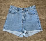 Like New  Light Wash Jean Shorts - US 4 Photo 0