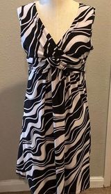 Jon & anna Black And White Swirl Dress NWT Photo 0