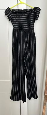 Alter’d State Black And White Jumpsuit  Photo 0