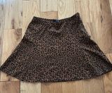 The Limited Animal Print Skater Skirt Size XS Photo 0