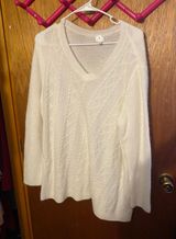 Dress Barn White Sweater Photo 0
